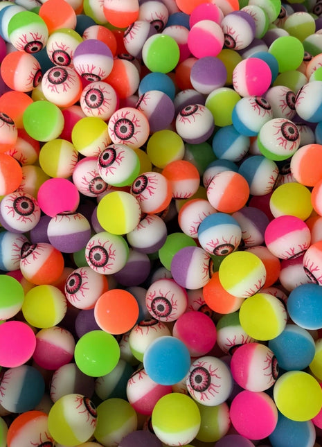 10-30 Pcs 25mm Eyes Outdoor Elastic Ball for Birthday Halloween Prank Carnival Party Gift Pinata Gift Bag Treasure Box Filling - Riparo82