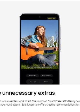 Samsung galaxy a36 5g - 8gb + 128gb 50mp fotocamera 6.7" schermo Samsung portafoglio sottile vetro posteriore batteria 5000mah IP67