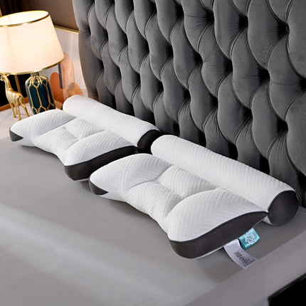Cervical Orthopedic Neck Pillow To Help Sleep And Protect The Pillow Neck Household Soybean Fiber Pillow Comfortable Sleeping