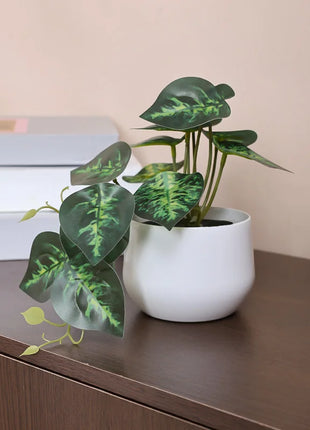 1PC Simulated Plant Potted Plant, Business Office Desktop, Foyer, Garden, Garden, Floral And Home Decoration