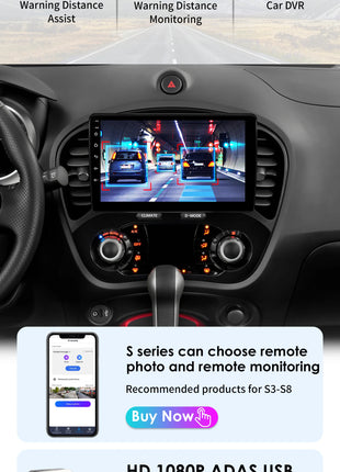 Hizpo Car Radio For Nissan Juke YF15 2010 - 2014 Carplay 4G Multimedia Video Player GPS Autoradio AI Voice 2 Din Android Auto BT - Riparo82