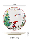 Santa Plate (22cm)