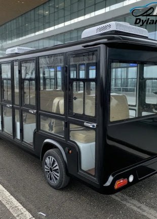 Electric Minibus City Reception Car Lithium Battery driven 7000W Adult High Power Electric Sightseeing Car Long Distance - Riparo82