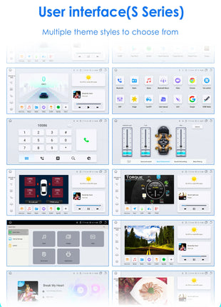 10.33inch 1 DIN Universal Android Car Radio Multimedia Video Player Rotatable Auto Touch Screen DSP Carplay Headunit WIFI 7862 - Riparo82