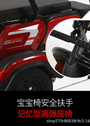 Electric Tricycle, Adult, Elderly, Leisure, Small-scale Home Transport for Children. - Riparo82