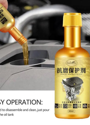 60ml Car Engine Oil Engine Internal Cleaner Protective Motor Oil With Restore Additive Anti Wear Agent For Auto Accessories - Riparo82