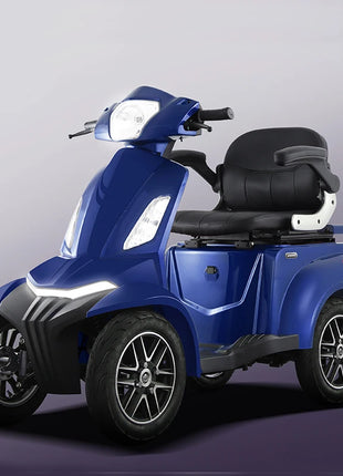 Off-road Powerful Adult Bike 4Wheel Car for Handicapped and Elderly Scooter Moto Eletrica Aduto Elektro Fahrzeuge Für Erwachsene - Riparo82