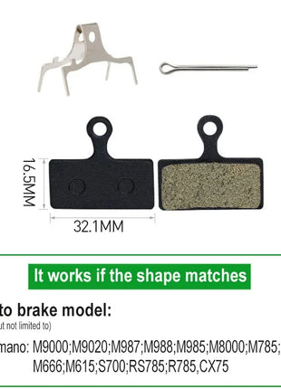 10 paia di pastiglie freno idrauliche per bicicletta per SHIMANO G01S M9000 Saint BR-M810 M820 M375 M445 Magura MT5 pastiglie freno a disco in resina organica