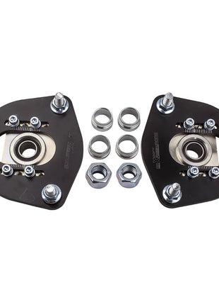 2 supporti superiori con sospensione, piastra camber anteriore, supporto superiore per Nissan S13 Silva Japan Market 89-93