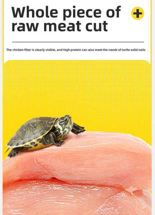 BESSN Aquatic Turtle Food - High Protein Freeze-Dried Shrimp&Meat Mix for Red-Eared Slider,Snapping Turtle&Terrapin - Riparo82