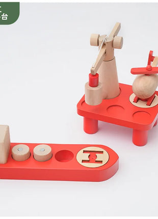 NUOVO Set di binari in legno Pacchetto di espansione per binari in legno di faggio Set di binari ferroviari adatti per tutte le marche Treni Giocattoli per regali per bambini