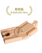 NUOVA binario ferroviario in legno tutti i tipi biforcazione biforcazione binario in legno di faggio accessori adatti per binari in legno Thomos giocattolo - riparo82