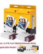 Carta fotografica originale Kodak per stampante fotografica mobile Minishot C210R /C300R/PD460 Nastro speciale Carta fotografica per stampante da 2/3/4 pollici