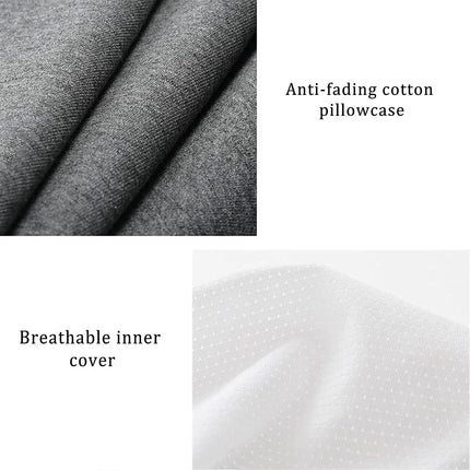 New Cervical Pillow, Memory Foam Contour Pillow, Bed Pillows for Side Sleeper Ergonomic Orthopedic Sleeping Pillow