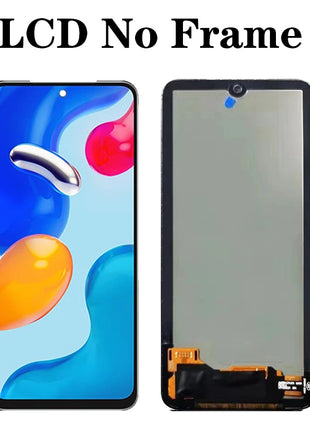 AMOLED da 6,43" per Xiaomi Poco M4 Pro LCD 2201117 PI PI 2201117 Pannello touch screen display PG MZB0B5VI per Xiaomi Poco M4 Pro 4G LCD - riparo82