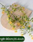 Artificial Fern Plant Branches Real Touch Elegant Greenery Fern Grass Touch Artificial Grass Elegant Fake Plants Wedding Deco