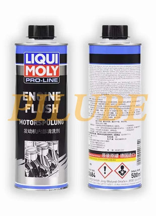 LIQUI MOLY ENGINE FLUSH 500ml Detergente efficace per il sistema dell'olio per la manutenzione dei motori automobilistici e la modifica dell'olio Protezione massima