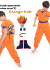 WU 8pcs orange hair