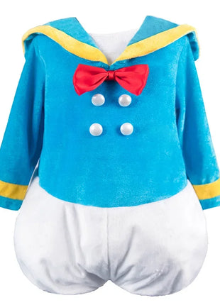 Anime Paperino Daisy Costumi Cosplay Ragazzi Ragazze Prom Wear Bambini Compleanno Carnevale Festa Vestire Stage Prop Abiti per bambini carini