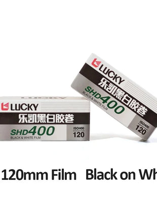 1/3/5/10 Rotoli LUCKY SHD 400 120mm ISO 400 Pellicola Pellicola Negativa in bianco e nero per Kodak 120 Film Camera Fujifilm Camera