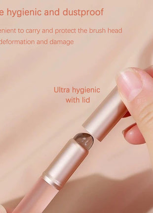 Mini Silicone Lip Brush Concealer Brushe With Cover Lip Mask Applicators Lip Gloss Brush Lipstick Brush Makeup Beauty Tool - Riparo82