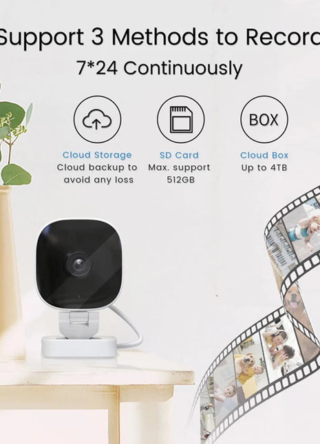 Xiaomi 4K Mini Security Camera Full Color Night Vision WiFi Monitor IP65 Waterproof Motion Detect Surveillance With 2 Way Audio - Riparo82