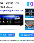 AutoRadio Android14 Wireless Carplay Car For Lexus IS RC 200 250 300 350 200T 300h Multimedia Player Navigation GPS Stereo Audio - Riparo82