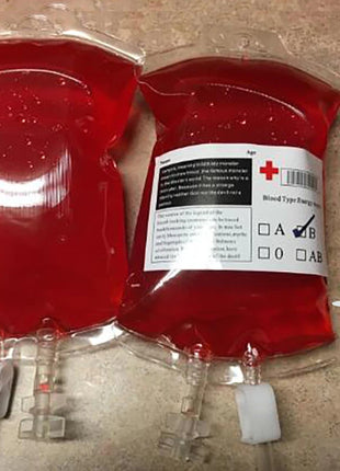 Halloween Blood Bags Juice Drinking Energy Pack Vampire Horror Props Halloween Party Decoration Vampire Cosplay Supplies - Riparo82