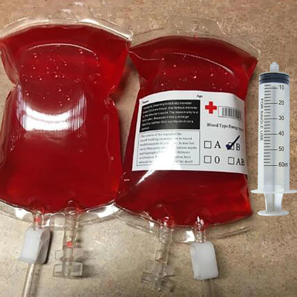 Halloween Blood Bags Juice Drinking Energy Pack Vampire Horror Props Halloween Party Decoration Vampire Cosplay Supplies