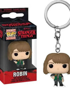 Funko Pop Pocket Pop Portachiavi Stranger Things Undici Robin Barb Steve Dustin Portachiavi Catena Modello Giocattolo Adulti Bambini Regalo Giocattoli