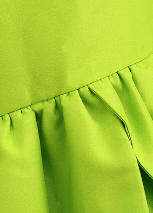 Costume Trilly Campanellino Carnevale 2026 - Abito Fata Verde Bambina