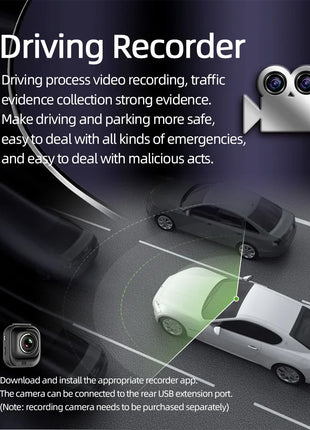 4G+64G Android 14 Car Stereo Video Multimidia Radio Player 10.1 Inch Universal Autoradio GPS Electric Rotatable Touch Screen - Riparo82