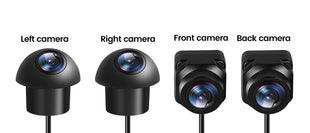 NaviFly Car Accessories 360 Panoramic Camera 1080P Left+Right+Front+Rear Camera Universal for Car Multimedia Navigation Screen - Riparo82