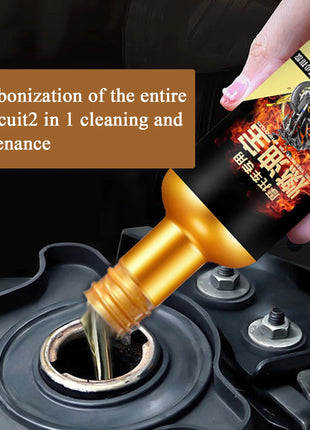 Motorcycle Engine Oil Additive Motorcycle Engine Carbon Cleaner 60ml Petrol Saving Treasure Carbon Remover Agent Engine Flush - Riparo82