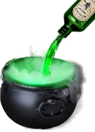 Halloween Black Witch Bowl Magic Float Bottle and Diffuser Horror House Decoration Hocus Pocus Party Scary Props Halloween Decor - Riparo82