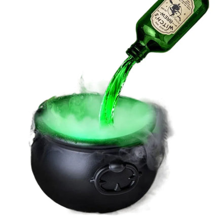 Halloween Black Witch Bowl Magic Float Bottle and Diffuser Horror House Decoration Hocus Pocus Party Scary Props Halloween Decor