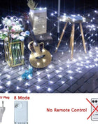 1.5M-18M LED Net Mesh Fata Luci Stringa Tenda Ghirlanda Esterna Impermeabile Per Albero Di Natale Festa Giardino Decorazione di Nozze