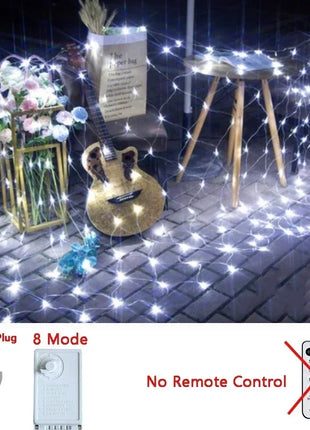 1.5M-18M LED Net Mesh Fata Luci Stringa Tenda Ghirlanda Esterna Impermeabile Per Albero Di Natale Festa Giardino Decorazione di Nozze