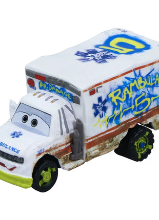 Disney Pixar Cars 2 3 Pressofuso in metallo Veicolo Saetta McQueen Mater Jackson Storm Miss Fritter Auto Giocattolo Giocattoli per bambini Regali di Natale - riparo82