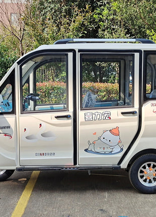 Chang li 4 adults electric tricycle for disabled    passenger seat - Riparo82