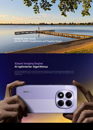 Global Version Redmi Note 14 Pro 5G MediaTek Dimensity 7300-Ultra NFC 200MP Camera 1.5K 120Hz AMOLED Display 5110mAh Battery - Riparo82