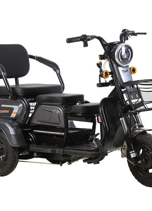 Electric Tricycle, Adult, Elderly, Leisure, Small-scale Home Transport for Children. - Riparo82
