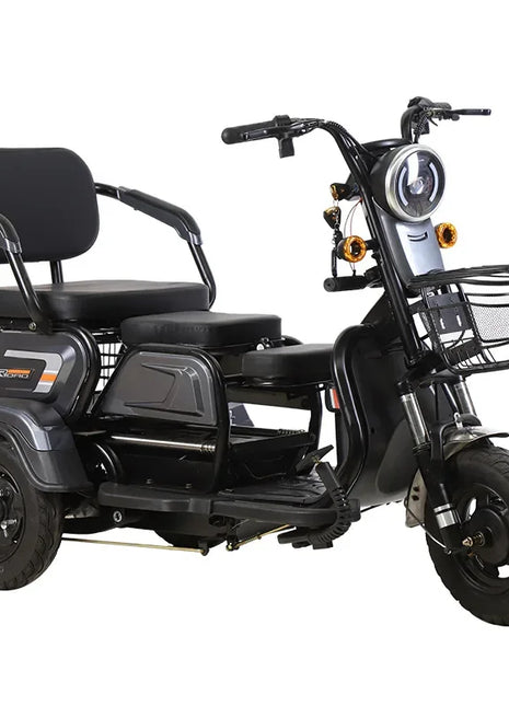 Electric Tricycle, Adult, Elderly, Leisure, Small-scale Home Transport for Children. - Riparo82