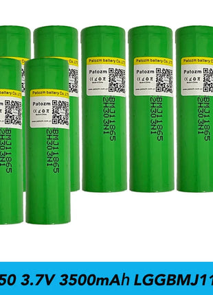 Nuovo LG 18650 Mj1 Batteria Al Litio Ricaricabile 3500MAh 3.7V 25A 18650 Alta Utensili Elettrici Scooter Elettrico Trapano Elettrico Batteria - riparo82