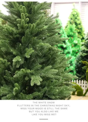 Set di alberi di Natale fai-da-te 2.1/2.4/3m Grande decorazione per albero di Natale Decorazioni per la casa Festa Ornamento per le vacanze Albero di Natale rosso Dropship