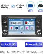 Android 14 AutoRadio For Audi A4 B6 B7 S4 B7 B6 RS4 Seat Exeo 2002-2008 RS4 B7 Radio 2008-2012 Stereo GPS Carplay Car Multimedia - Riparo82
