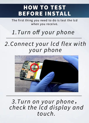 Display AMOLED Per Xiaomi Mi 11 Lite LCD M2101K9AG M2101K9 Touch Screen Digitizer Assembly Per Xiaomi Mi 11 Lite 5G Display LCD - riparo82