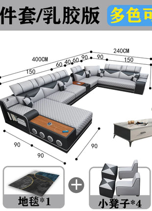 Divani da soggiorno di design nordico Divano da pavimento in pelle Divani replica reclinabili Decorazioni rilassanti Balcone Muebles Mobili per hotel