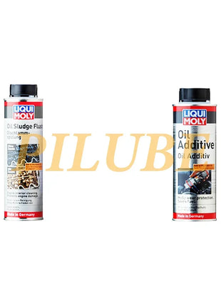 LIQUI MOLY FILLA DI OLIO FLUSH/OIL ADDTIVE Olio motore di alta qualità Pulizia dei fanghi Rimozione depositi di carbonio Prodotto originale