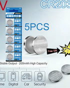 2-30PCS 3V 200mAh CR2032 Batteria Al Litio CR 2032 DL2032 ECR2032 Per Orologio Giocattolo Calcolatrice Chiave Dell'automobile Celle del Pulsante di Controllo Remoto